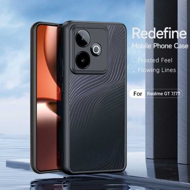 Dux Ducis - Realme GT 7 Hülle - Hardcase - Aimo Series - schwarz