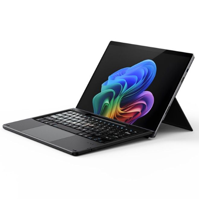 Dux Ducis - Microsoft Surface 11 / 10 / 9 / 8 / X Keyboard Tastatur - Englisches Layout - CK Pro Series - Mountain Landscape Color - schwarz