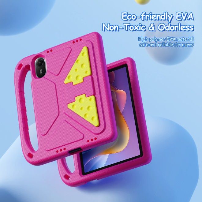 Dux Ducis - Xiaomi Redmi Pad 2 Hülle - Robustes EVA Case - Puff Series - pink