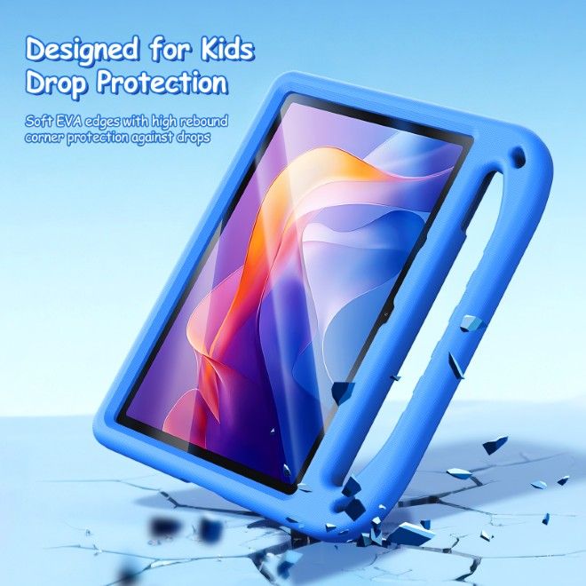 Dux Ducis - Xiaomi Redmi Pad 2 Hülle - Robustes EVA Case - Puff Series - blau