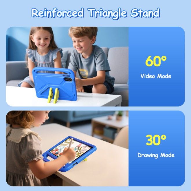 Dux Ducis - Xiaomi Redmi Pad 2 Hülle - Robustes EVA Case - Puff Series - blau