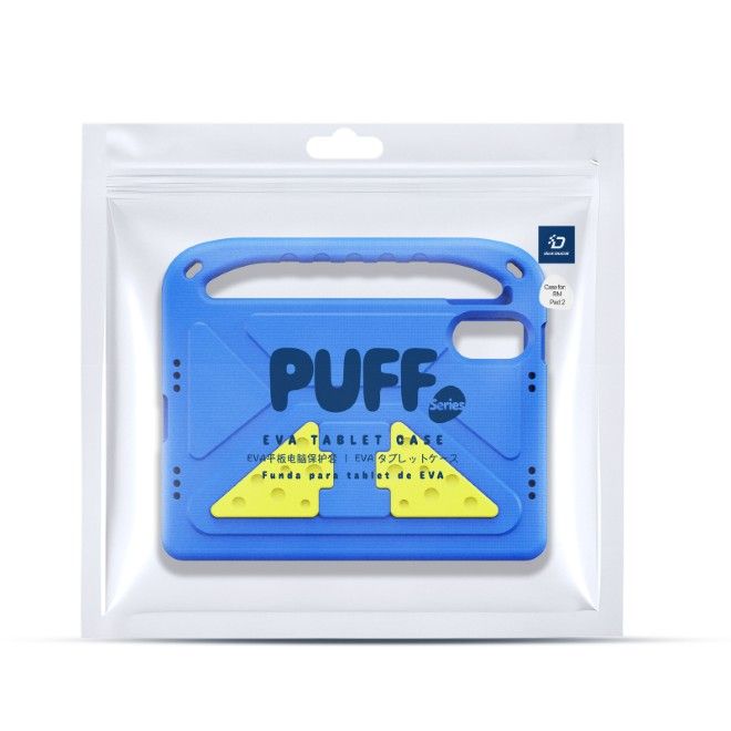 Dux Ducis - Xiaomi Redmi Pad 2 Hülle - Robustes EVA Case - Puff Series - blau