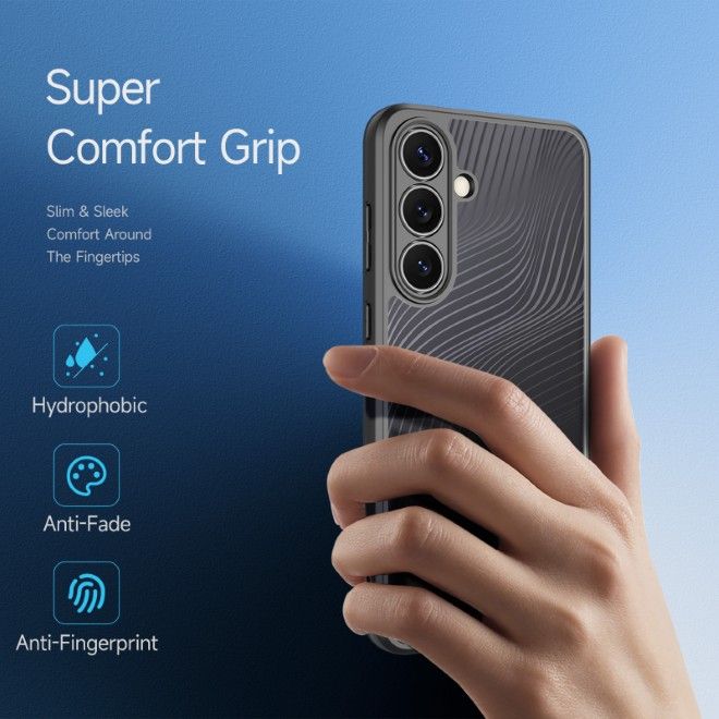 Dux Ducis - Samsung Galaxy S25 FE Hülle - Hardcase - Aimo Series - schwarz