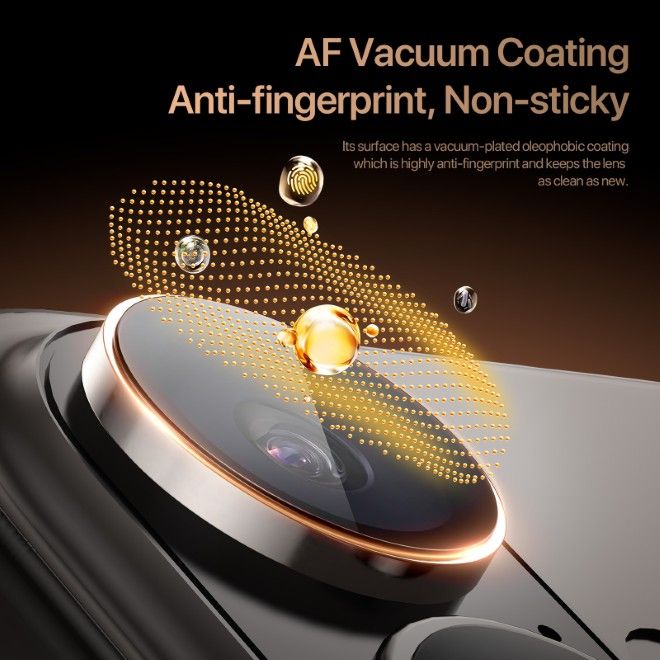 Dux Ducis - iPhone 17 Kamera Schutzglas - HAWK Series - silber