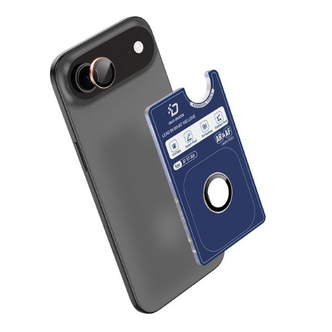 Dux Ducis - iPhone Air Kamera Schutzglas - HAWK Series - schwarz