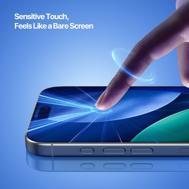 Dux Ducis - iPhone 17 Schutzglas - mit Auto Alignment Kit - Roga Series - schwarz