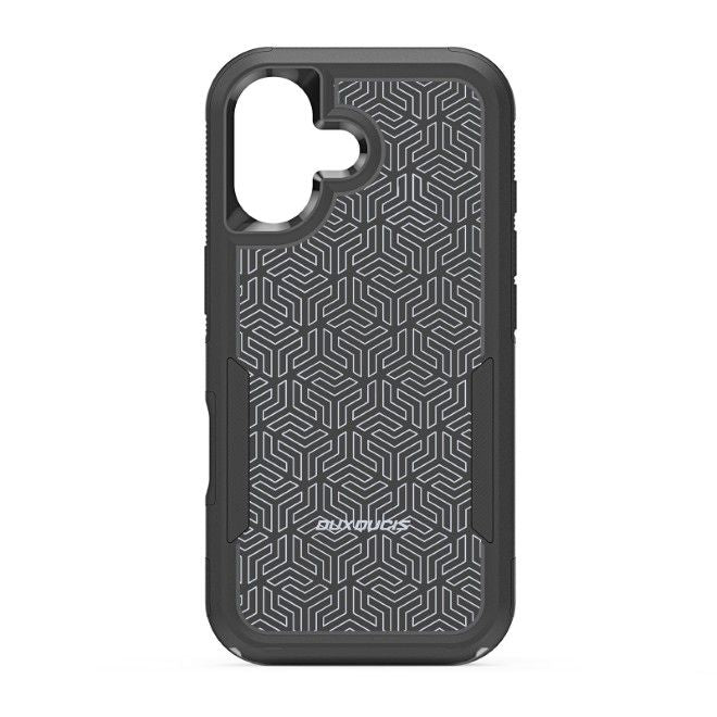Dux Ducis - iPhone 17 Hülle - Robustes TPU und PC Case - 3m Fallsicher - Shld Series - Triangle Muster
