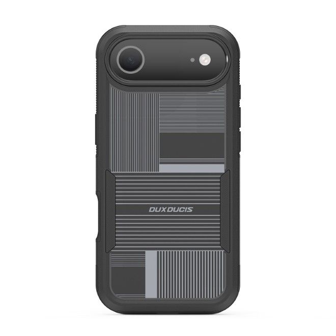 Dux Ducis - iPhone Air Hülle - Robustes TPU und PC Case - 3m Fallsicher - Shld Series - Umbra Muster