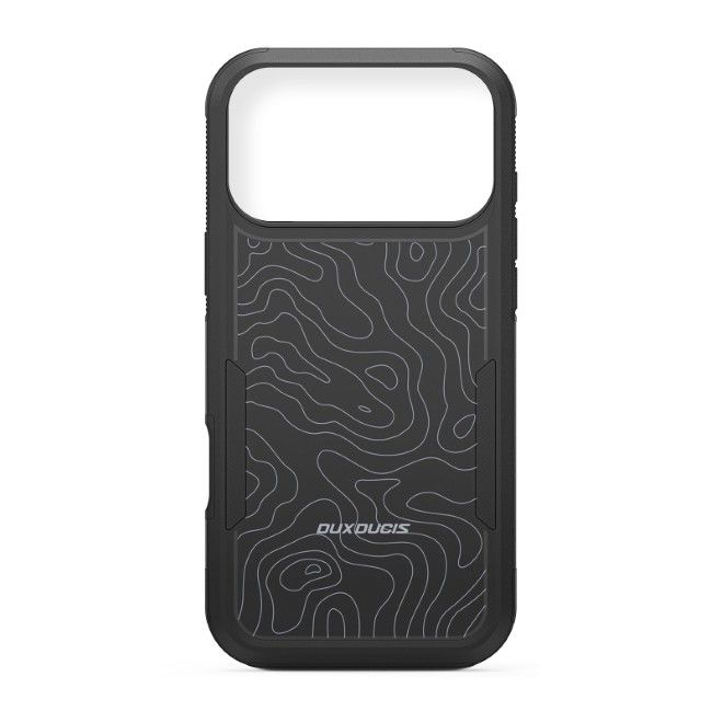 Dux Ducis - iPhone 17 Pro Hülle - Robustes TPU und PC Case - 3m Fallsicher - Shld Series - Contour Muster