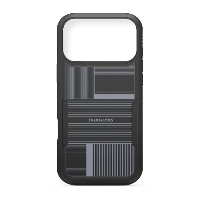 Dux Ducis - iPhone 17 Pro Hülle - Robustes TPU und PC Case - 3m Fallsicher - Shld Series - Umbra Muster