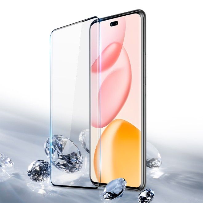Dux Ducis - Honor 400 Pro Schutzglas - aus gehärtetem Glas - Curved - schwarz