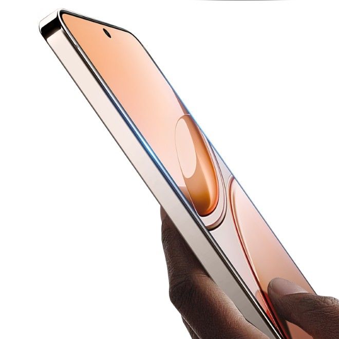 Dux Ducis - vivo V50 Lite 4G / 5G Schutzglas - aus gehärtetem Glas - 9D - schwarz