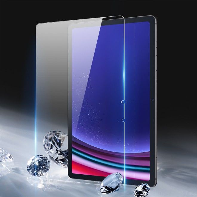Dux Ducis - Samsung Galaxy Tab S10 FE / S9 FE / S9 / S8 / S7 Schutzglas (2 Stück) - aus gehärtetem Glas - 2.5D - transparent