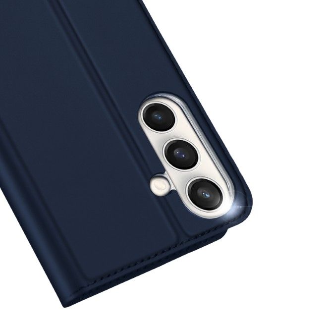 Dux Ducis - Samsung Galaxy S25 FE Hülle - Handy Bookcover - Skin Pro Series - blau