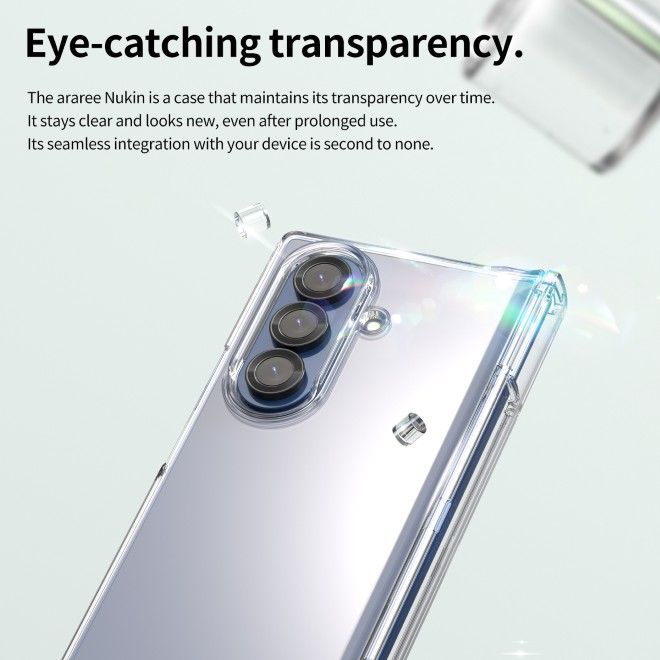 Araree - Samsung Galaxy Z Fold7 Schutzhülle Hardcase - 360 Nukin Series - Made in Korea - schwarz