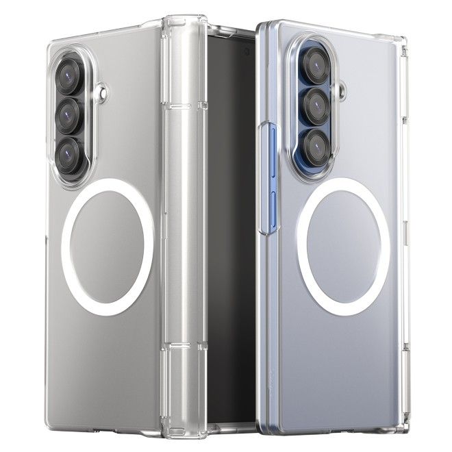 Araree - Samsung Galaxy Z Fold7 Hardcase Hülle - mit MagSafe - Nukin 360 M Series - Made in Korea - transparent matt