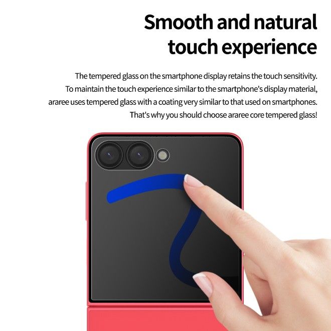 Araree - Samsung Galaxy Z Fold7 Schutzglas (2pcs) - aus gehärtetem Glas - Core Series - transparent
