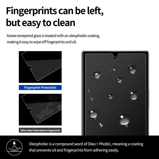Araree - Samsung Galaxy Z Fold7 Schutzglas (2pcs) - aus gehärtetem Glas - Core Series - transparent