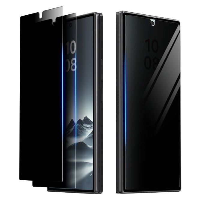 Araree - Samsung Galaxy Z Fold7 Privacy Schutzglas (2pcs) - aus gehärtetem Glas - Core Privacy Series - transparent