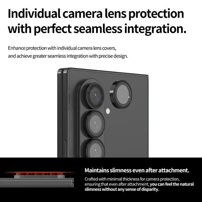 Araree - Samsung Galaxy Z Fold7 Schutzglas für Kamera - Core Camera Series - transparent