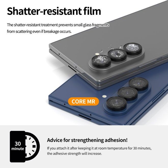 Araree - Samsung Galaxy Z Fold7 Schutzglas für Kamera - Core Camera Series - transparent