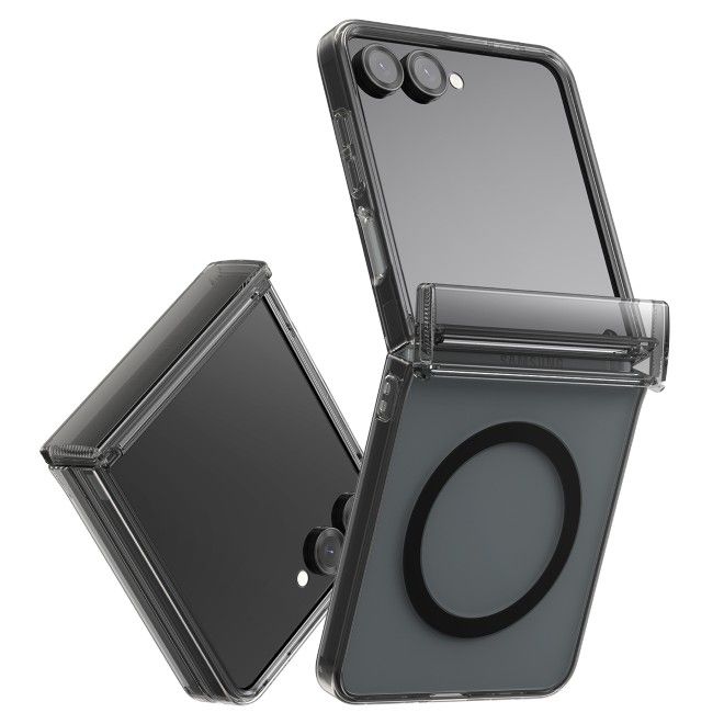 Araree - Samsung Galaxy Z Flip7 Hülle - Case aus TPU und PC - mit MagSafe - Duple 360 M Series - Made in Korea - schwarz
