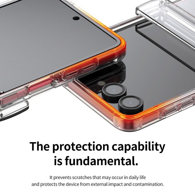 Araree - Samsung Galaxy Z Flip7 Hülle - Case aus TPU und PC - mit MagSafe - Duple 360 M Series - Made in Korea - schwarz