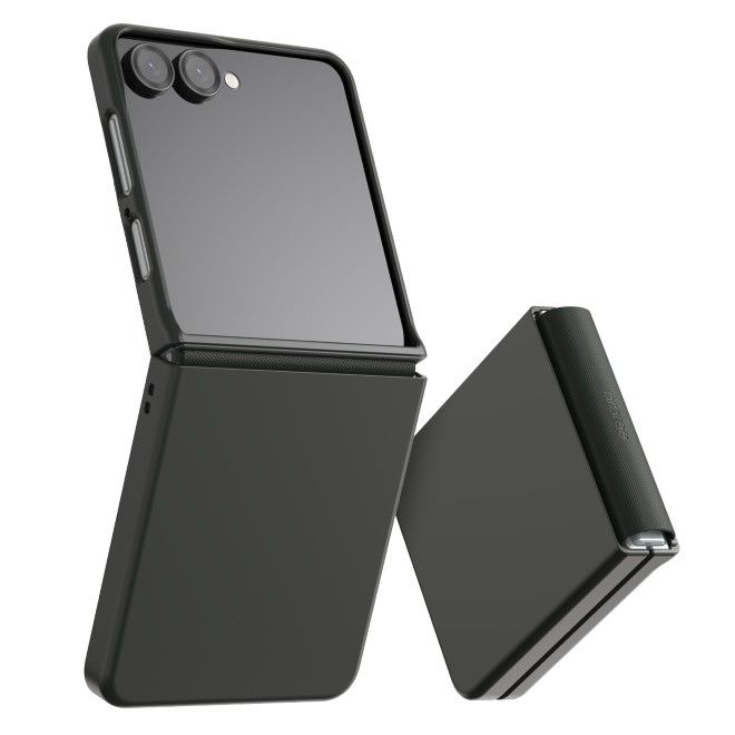 Araree - Samsung Galaxy Z Flip7 Hülle - Case aus Plastik - Aero Flex Series - Made in Korea - schwarz
