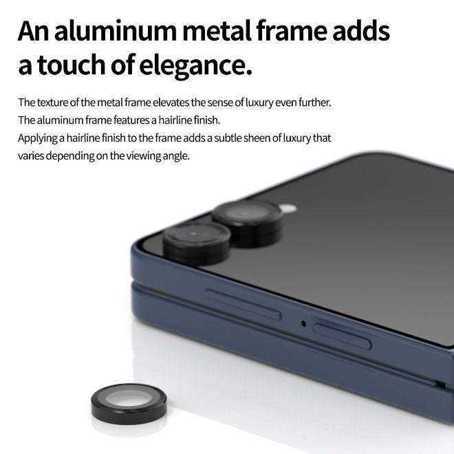 Araree - Samsung Galaxy Z Flip7 Schutzglas für Kamera - Core Camera MR Series - transparent
