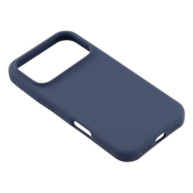 iPhone 17 Pro Max Handy Hülle - Softcase - Liquid Silicone Series - dunkelblau