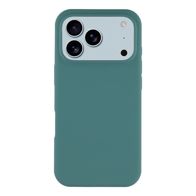 iPhone 17 Pro Max Handy Hülle - Softcase - Liquid Silicone Series - grün