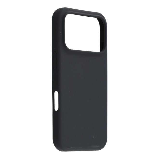 iPhone 17 Pro Max Handy Hülle - Softcase - Liquid Silicone Series - schwarz