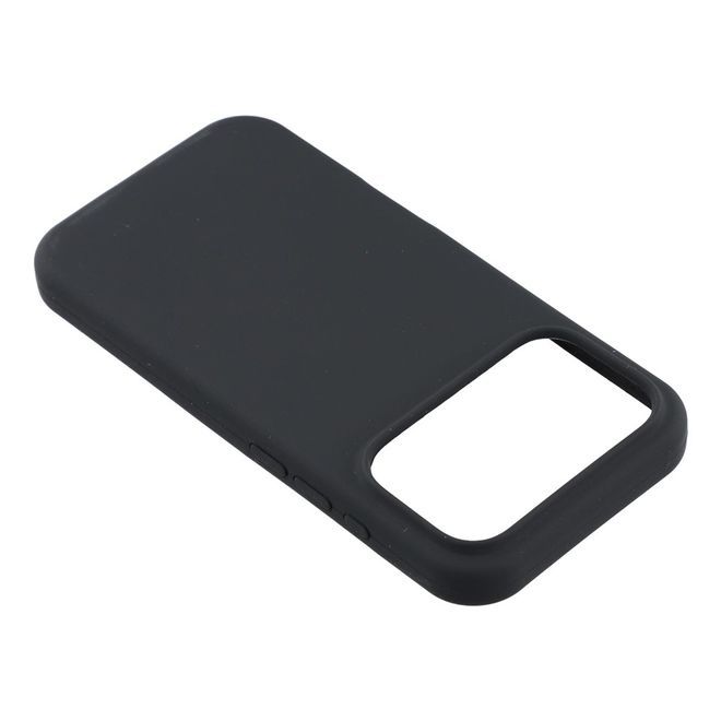 iPhone 17 Pro Max Handy Hülle - Softcase - Liquid Silicone Series - schwarz