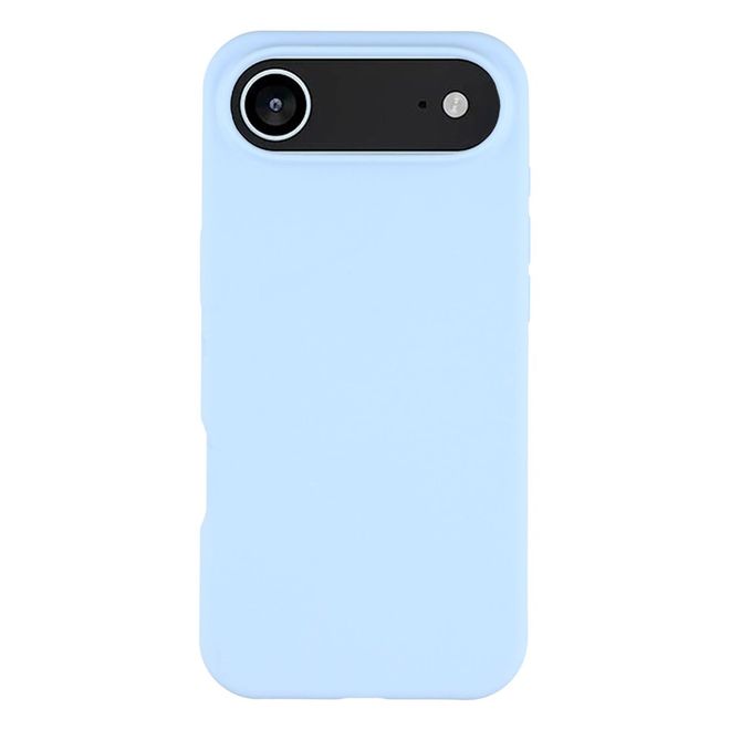 iPhone Air Handy Hülle - Softcase - Liquid Silicone Series - hellblau