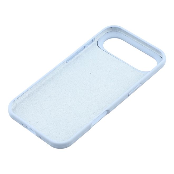 iPhone Air Handy Hülle - Softcase - Liquid Silicone Series - hellblau