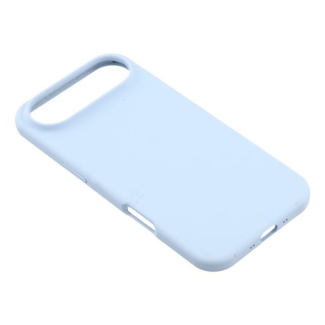 iPhone Air Handy Hülle - Softcase - Liquid Silicone Series - hellblau