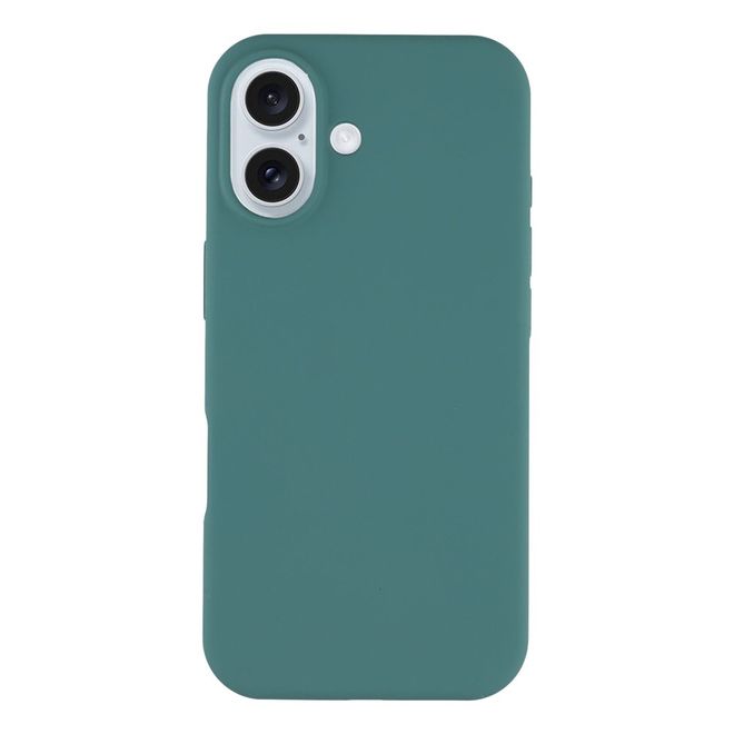 iPhone 17 Handy Hülle - Softcase - Liquid Silicone Series - grün