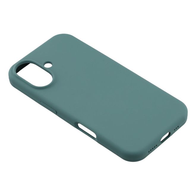 iPhone 17 Handy Hülle - Softcase - Liquid Silicone Series - grün