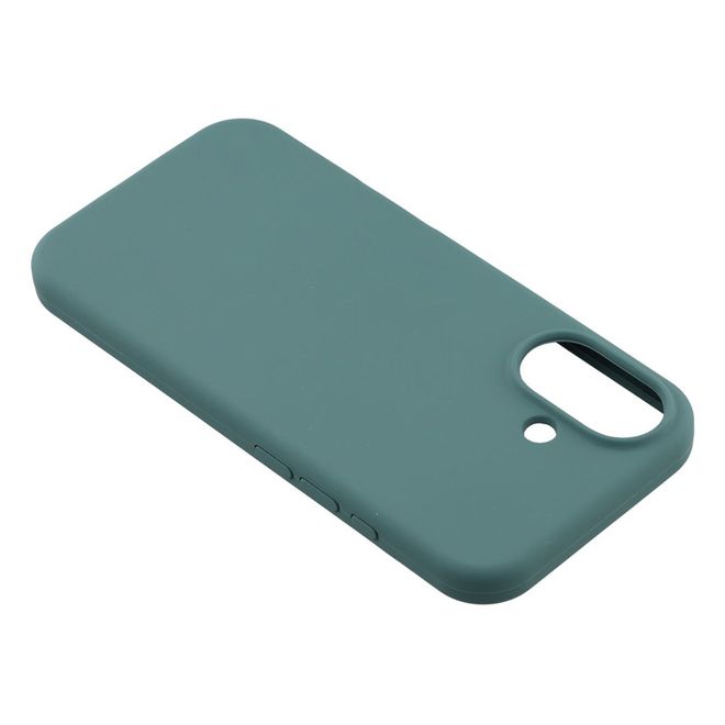 iPhone 17 Handy Hülle - Softcase - Liquid Silicone Series - grün