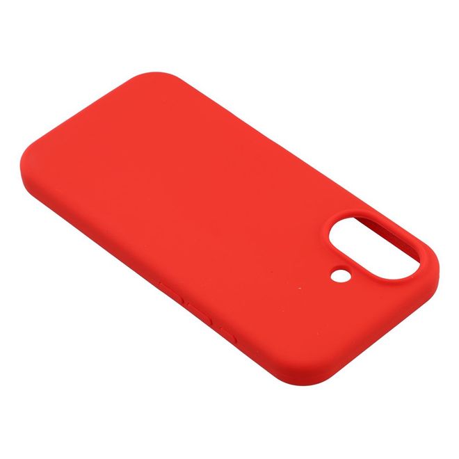 iPhone 17 Handy Hülle - Softcase - Liquid Silicone Series - rot
