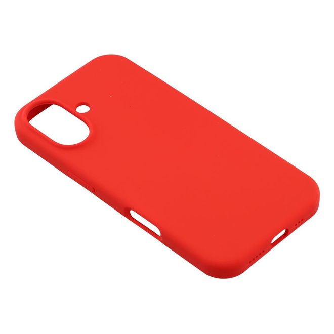 iPhone 17 Handy Hülle - Softcase - Liquid Silicone Series - rot