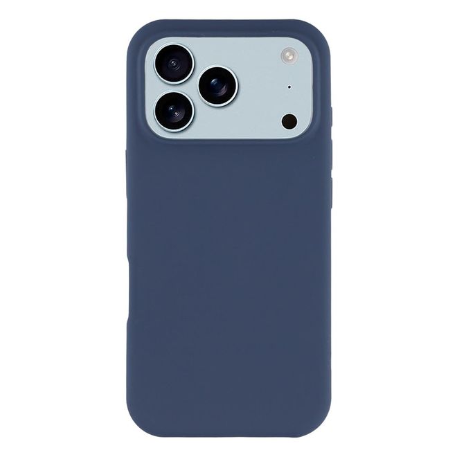iPhone 17 Pro Handy Hülle - Softcase - Liquid Silicone Series - dunkelblau