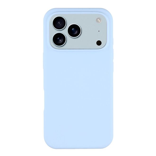 iPhone 17 Pro Handy Hülle - Softcase - Liquid Silicone Series - hellblau