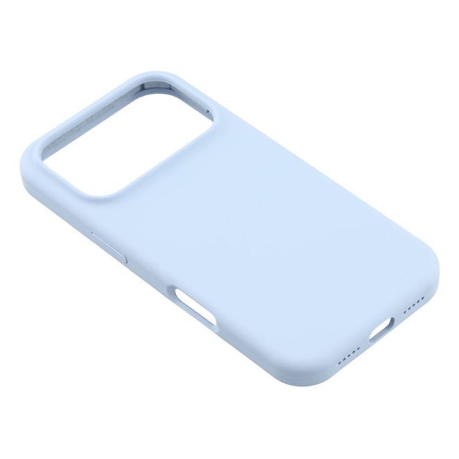 iPhone 17 Pro Handy Hülle - Softcase - Liquid Silicone Series - hellblau