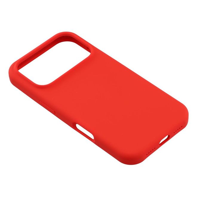 iPhone 17 Pro Handy Hülle - Softcase - Liquid Silicone Series - rot