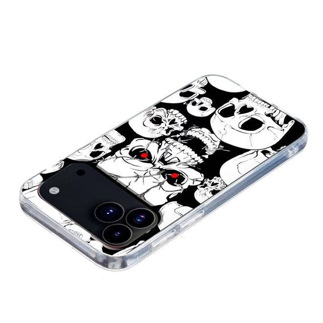 iPhone 17 Pro Handyhülle - Softcase Image TPU Series - Totenkopf