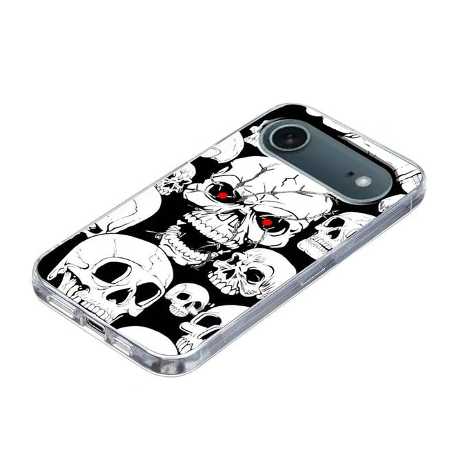iPhone Air Handyhülle - Softcase Image TPU Series - Totenkopf