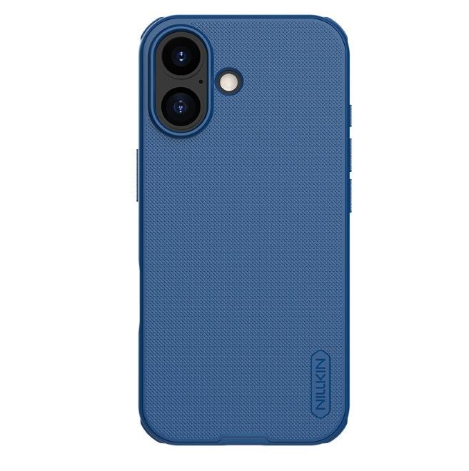 Nillkin - iPhone 17 Hülle - Kunststoff Case - Super Frosted Shield Pro Series - blau