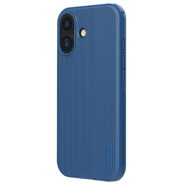 Nillkin - iPhone 17 Hülle - Kunststoff Case - Super Frosted Shield Pro Series - blau