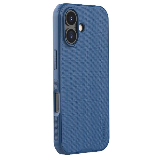 Nillkin - iPhone 17 Hülle - Kunststoff Case - Super Frosted Shield Pro Series - blau